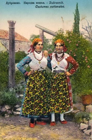 14.-Narodna-nošnja-iz-Dubrovačkog-primorja,-20.-st.