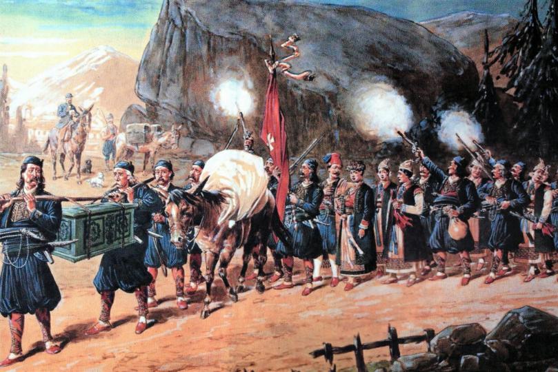 35.-Svatovi-u-Konavlima,-Album-Nikole-Arsenovića,-1870-ih,-Etnografski-muzej-u-Beogradu