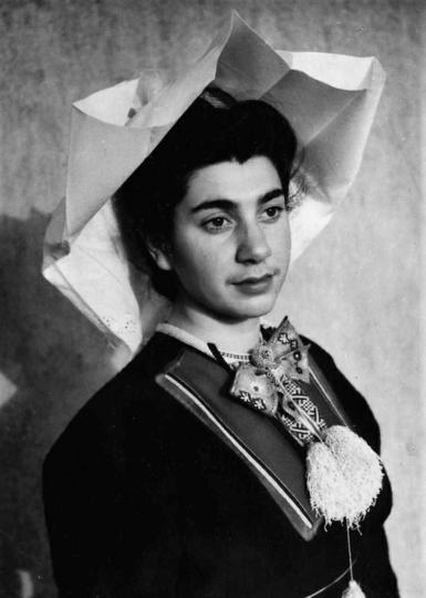 7.-IEF-foto-1471,-Portret-žene,-Čilipi,-Tošo-Dabac,-Institut-za-etnologiju-i-folkloristiku