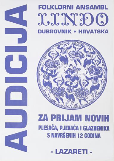 FAL-D-1418,-Plakat---poziv-za-prijem-novih-članova-ansambla,-2000-ih