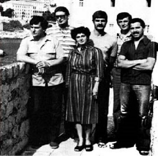 FAL-D1445,-Članovi-klape-Linđo,-1980-ih-1