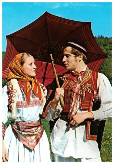 FAL-D1465,-Narodna-nošnja-iz-Prigorja,-Hrvatska,-1973.